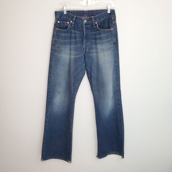 Vintage men's Abercrombie & Fitch boot cut button fly jeans
